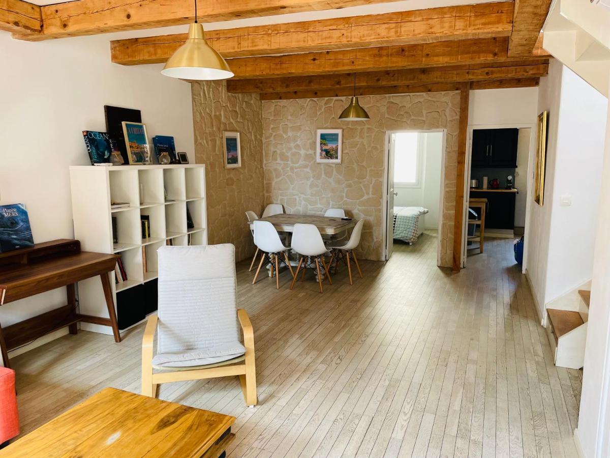 Duplex La Ciotat - superbe 85 m2 - 6 pers - 3 chambres - Climatisation - Vue mer et proche du vieux port La Ciotat Extérieur photo