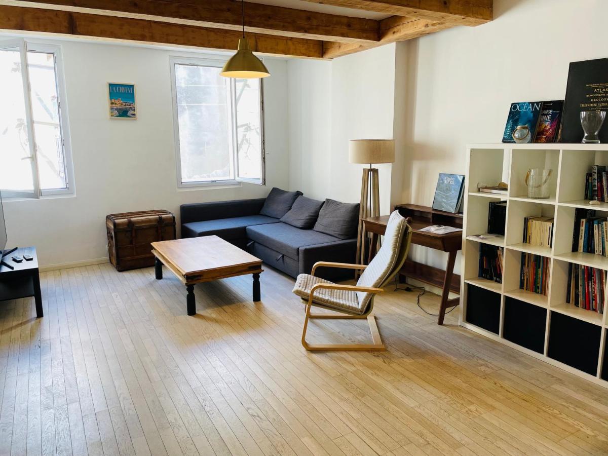 Duplex La Ciotat - superbe 85 m2 - 6 pers - 3 chambres - Climatisation - Vue mer et proche du vieux port La Ciotat Extérieur photo